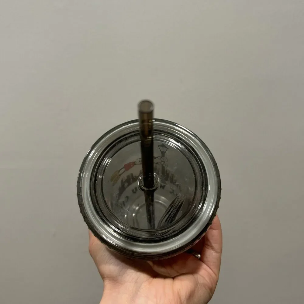 NEW Disney Tumbler The Windy City Chicago Mickey Mouse Minnie Straw Lid Travel